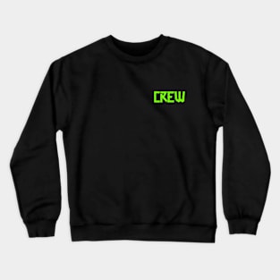 2 sides print- can't fix attitudes- CREW Small Gaffer Green Crewneck Sweatshirt